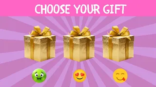 CHOOSE YOUR GIFT | Are You a LUCKY Person or Not?