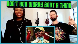 STEVIE WONDER "DON'T YOU WORRY BOUT A THING" (reaction)