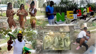 Cooking file roast soursop fish With crackers for some beautiful ladies in Negril|Jamaica