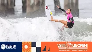 Van Dijk vs. Peterson vs. Enever - Round One, Heat 6 - Vans US Open 2017 (W)