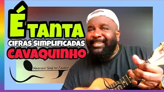 É TANTA - Aprenda Como Tocar cavaquinho/Cavaco, Samba e Pagode 90, Banjo (MÚSICA COVER) "Tiee"