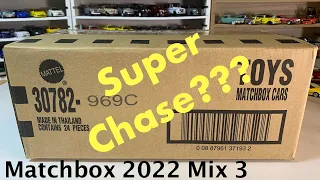 Unboxing Matchbox 2022 Mix C / Mix 3 - The Super Chase Case