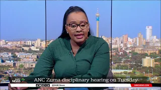 ANC Zuma disciplinary hearing next Tuesday: Mahlengi Bhengu-Motsiri