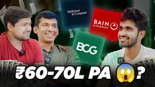 How Much Money Do BCG & Bain Consultants Make | Ft. Vatsal & Apurva | Konversation With Kushal