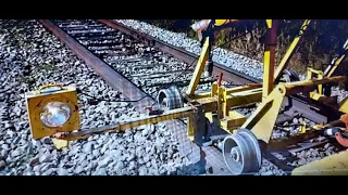 How a Jackson 6700 Tamper Lines and Surfaces Track