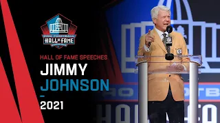 Jimmy Johnson Full Hall of Fame Speech | 2021 Pro Football Hall of Fame | NFL