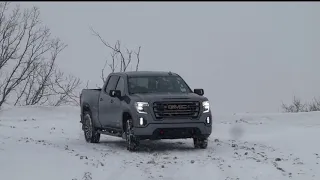 2021 GMC SIERRA AT4 2WD vs 4WD  Hill Challenge