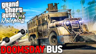 DOOMSDAY BUS DESTROYS COPS - GTA RP