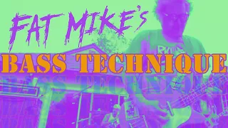 Fat Mike Discusses His Unique Bass Technique