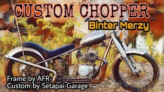 CUSTOM CHOPPER Basic BINTER MERZY (Frame by AFR, Custom by Setapai Garage)