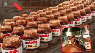 How is NUTELLA made in the FACTORY? How is NUTELLA produced?