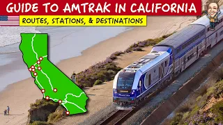 Amtrak California routes, maps, prices, and seat information