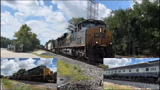 Another Doubleheader! CSXT M409 & M422 on September 12th, 2022