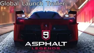 Asphalt 9: Legends Global Launch Trailer By Gameloft.