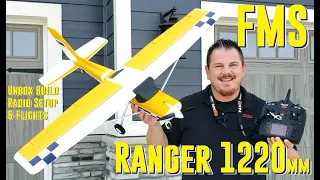 FMS - Ranger PNP - 1220mm - Unbox, Build, Radio Setup, & Flights