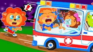 MrLion India | Oh no! What happened to Lucky | First Time Went to the Hospital | Cartoon for Kids