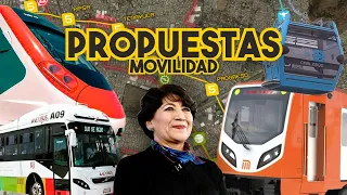 ¡Metro, Tren Suburbano y Más! Las propuestas de MOVILIDAD para el EDOMEX de DELFINA GÓMEZ.