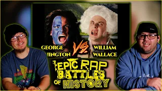 JAW DROPPED!!! - George Washington vs William Wallace | Epic Rap Battles of History [Reactions]