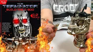Build The Terminator T-800 Issue 13 - Neck + Right Finger Component (Speed Build )
