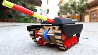 Wow! Super Tank Out of Paper with 9v Battery DIY