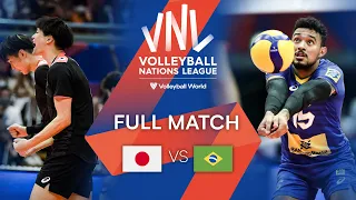 🇯🇵 JPN vs  🇧🇷 BRA - Full Match | Men's VNL 2022