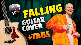 Trevor Daniel – Falling on Acoustic Guitar in Fingerstyle (FREE TABS Cover)