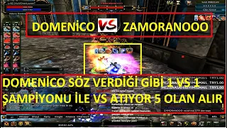 Domenico Vs Zamaranooo - 1 Vs 1 Turnuvası Şampiyonu İle Vs Atarken Kanser Oluyor - Knight Online