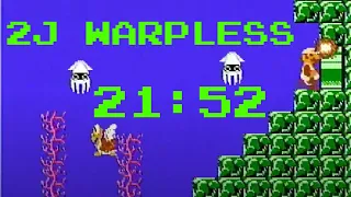 (21:52.538) Super Mario Bros. 2 (Japan) Warpless 8-4 Speedrun (w/o loads)