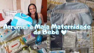 Mala Maternidade do Bebê pelo SUS | Mostrei Tudo | Apenas o essencial, bem Simples 🤰🏾😊