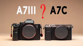 Comparaison Sony A7C vs A7III - Que CHOISIR ?