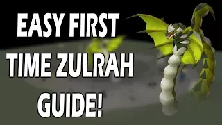 Easy ZULRAH GUIDE For FIRST TIMERS | The Only Guide You'll Ever Need