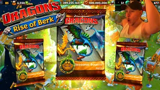 3 THAWFEST PACKS!!!!! | Dragons: Rise Of Berk #193