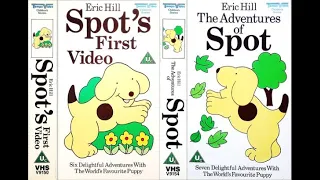 Spot's First Video (V9150), The Adventures of Spot (V9154) 1988 UK VHS