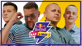 Tede i Maclaw vs Borixon i Qry | Rapowy Quiz Red Bull Rap & Mat