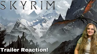 The Dragonborn's Come! - Skyrim Trailer Reaction! #Skyrim #Reaction