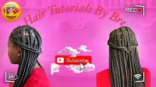 Large Back Length Knotless Hair Tutorial