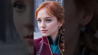 Asking AI what Animated Characters would look like in Real Life | Frozen 2 | #shorts #ai #frozen