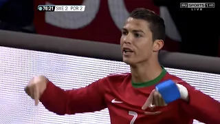 Cristiano Ronaldo vs Sweden | World Cup Qualifiers 2014 | HD