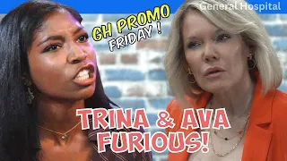 General Hospital Promo: Trina Mad & Ava in a Rage | June 30th, 2023 (S 60 E 201) #gh