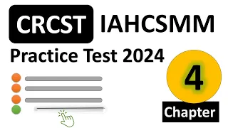 IAHCSMM CRCST Practice Test – Chapter 4