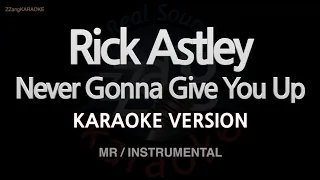 Rick Astley-Never Gonna Give You Up (MR/Instrumental) (Karaoke Version)