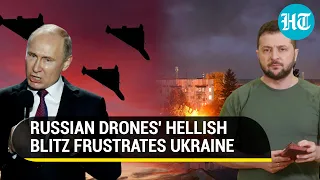Putin's Shahed Drones Frustrate Kyiv; Russian Defence Min, Army Chief Inspect Troops | Watch