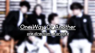 ONE DIRECTION KARAOKE - ONE WAY OR ANOTHER