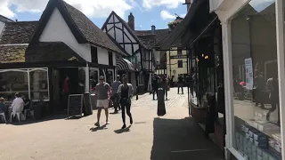 Walking in Hitchin, Hertfordshire - UK REOPENS