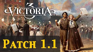 Patch 1.1: Die wichtigsten Neuerungen und Veränderungen  ✦ Victoria 3 Tutorial (Deutsch)