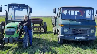 Какую купить сеялку к китайскому минитрактору на 40 лс. DW404D  и СЗ 3.6. Подкормка озимой пшеницы.