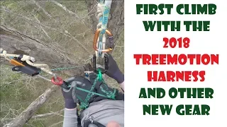 First Climb With The 2018 Treemotion & Other New Gear_Recreational Tree Climbing