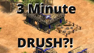 How To Do The FASTEST Drush Possible In Aoe2 DE!