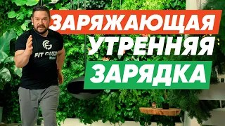 Лучшая утренняя зарядка для бодрости на весь день 🔥 Комплекс  упражнений на каждое утро!