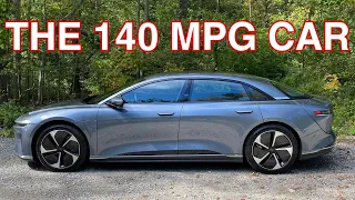 The 2023 Lucid Air Pure Is The Most Efficient Car ... Ever